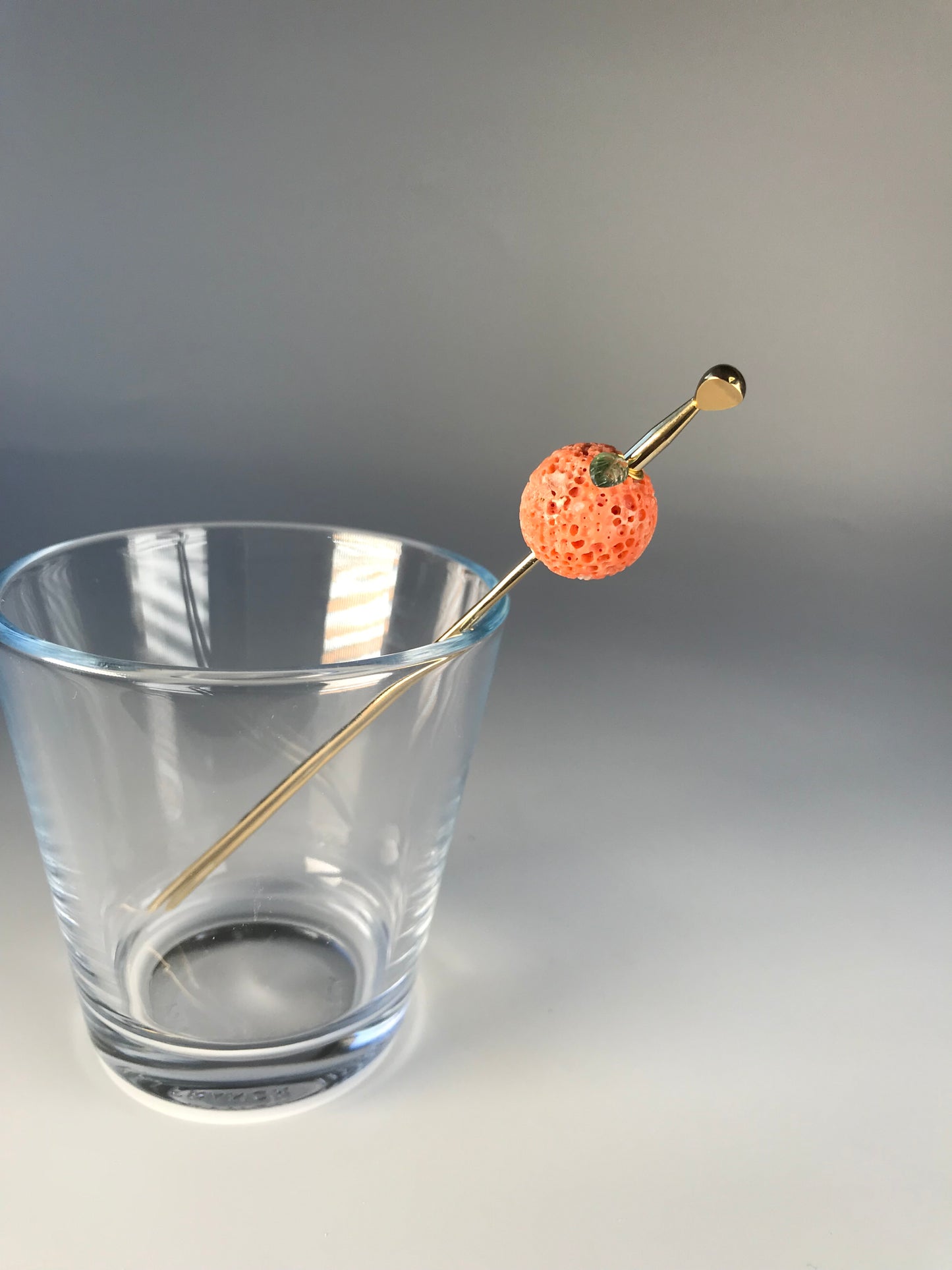 Coral Mikan Kanzashi